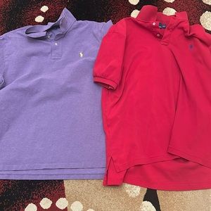 2 Ralph Lauren Polo Shirts